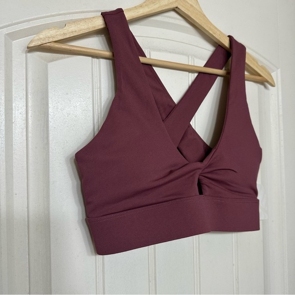Women’s Fabletics Oasis Twist Sports Bra Size Small/6 Moonlight Mauve - Picture 6 of 14